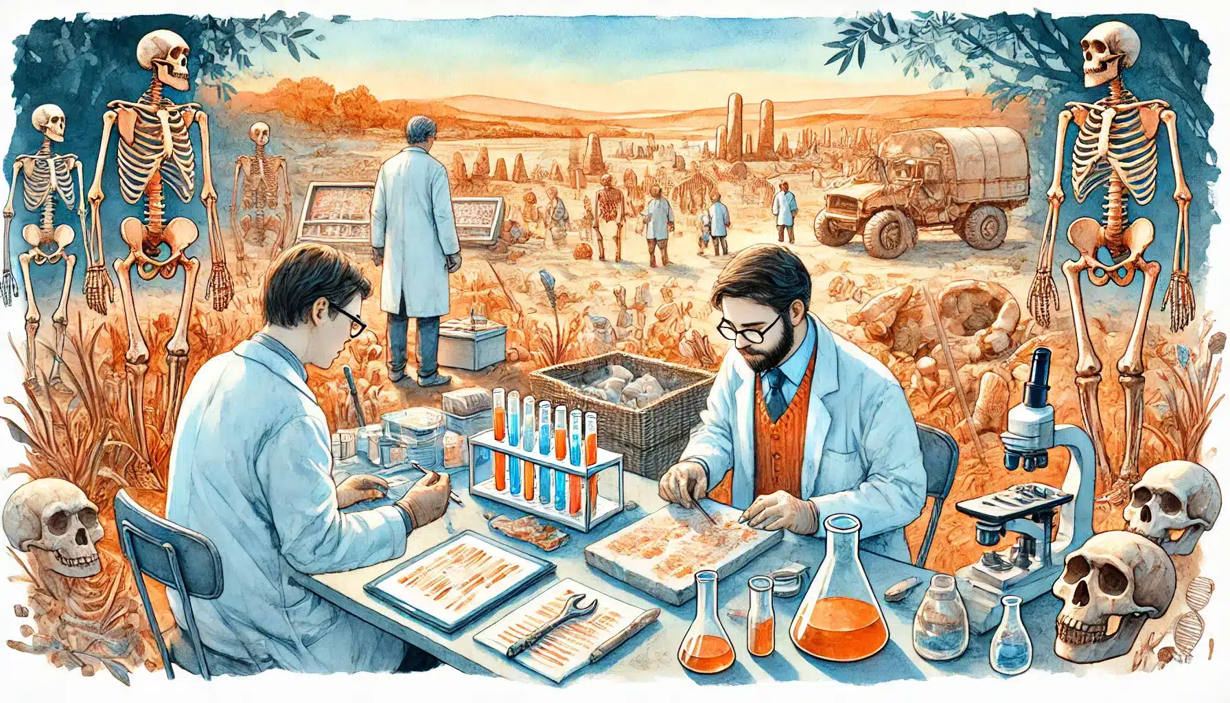 DNA antigo e a evolução humana