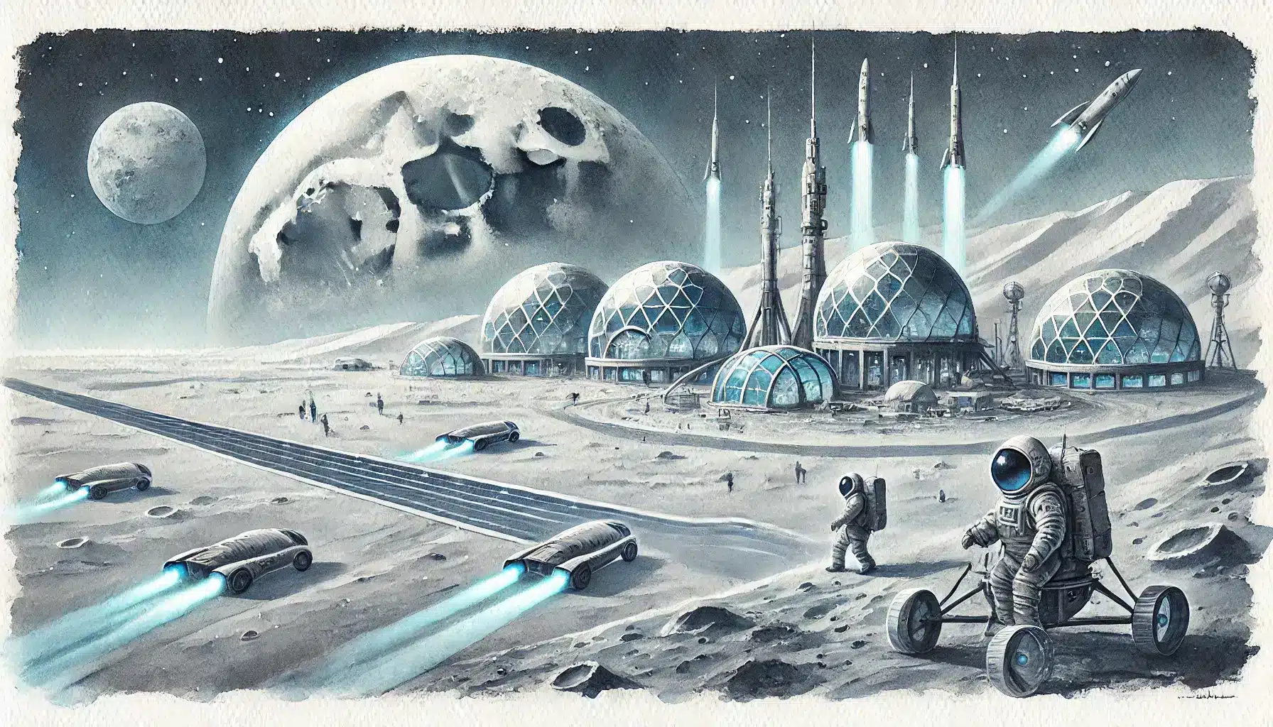 O futuro da exploração lunar