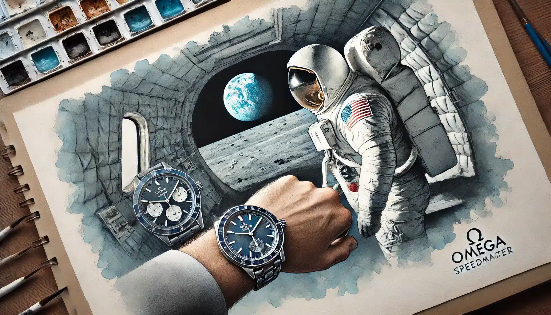 O relógio de Aldrin