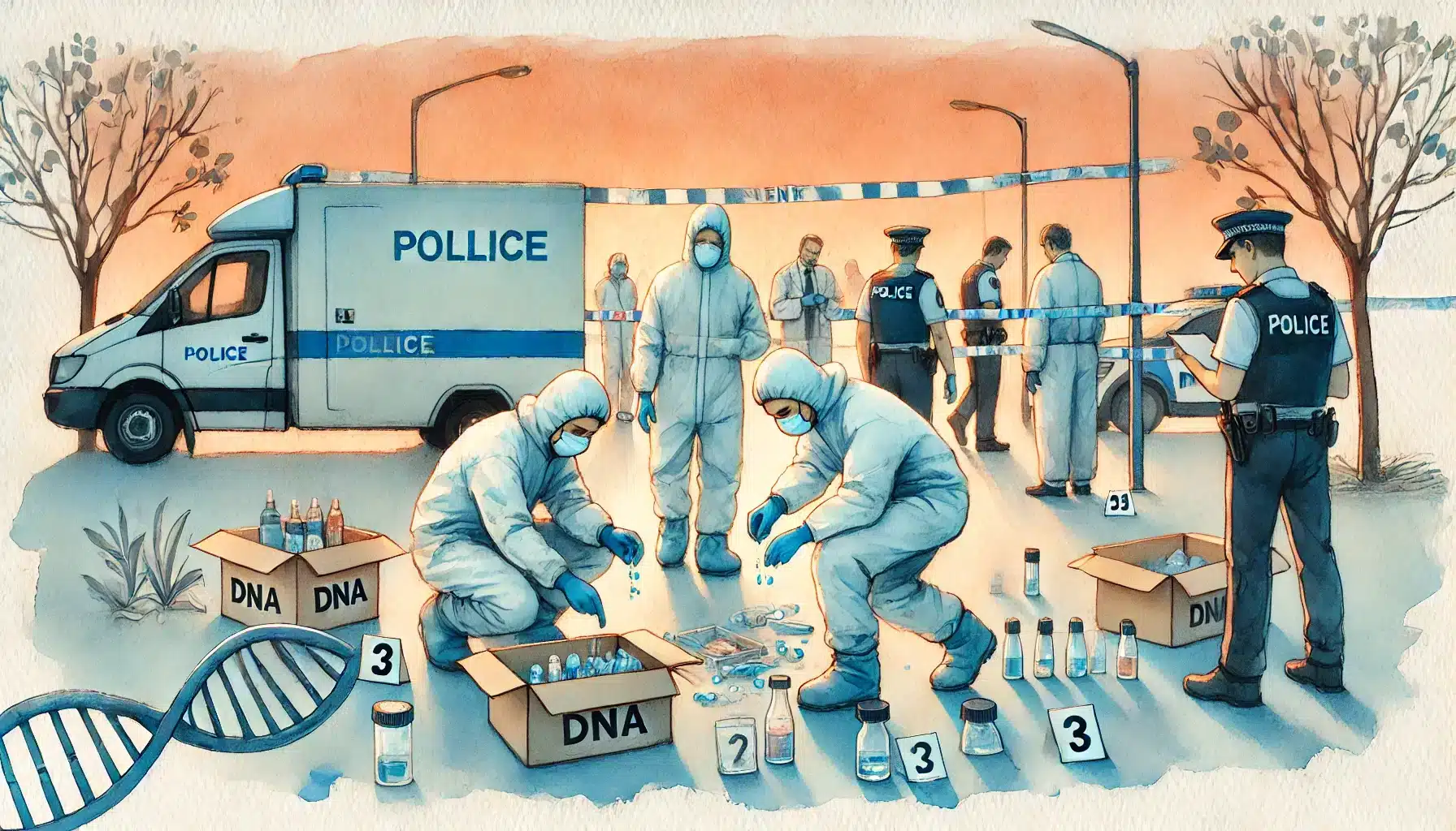 O impacto na genética forense