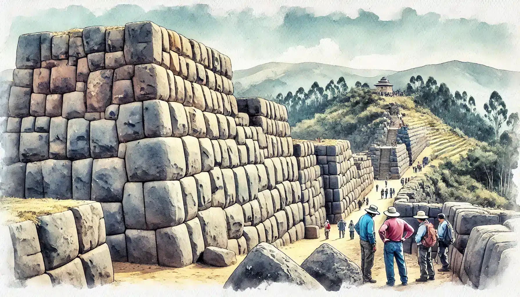 A fortaleza de Sacsayhuamán