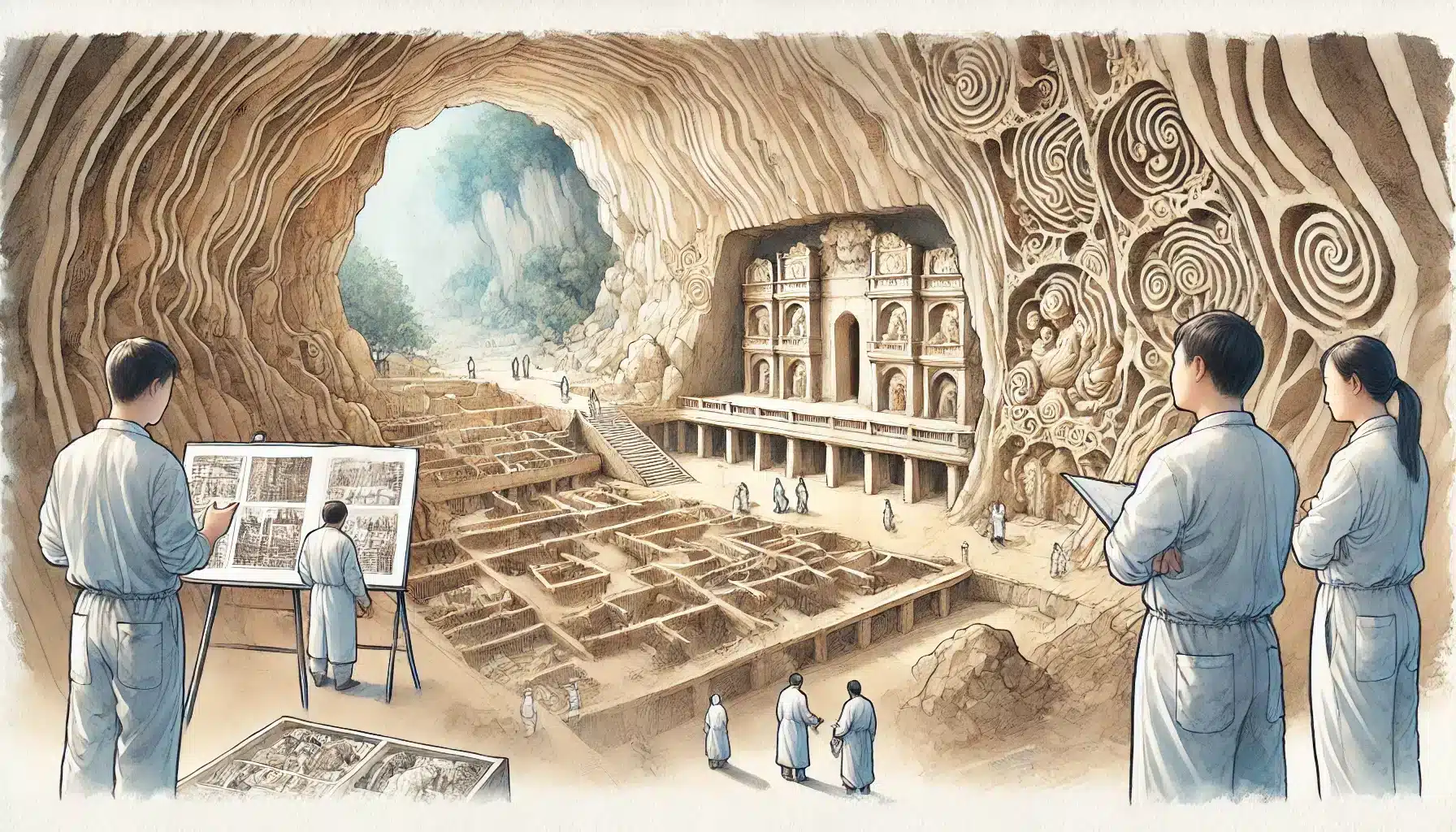 As cavernas de Longyou