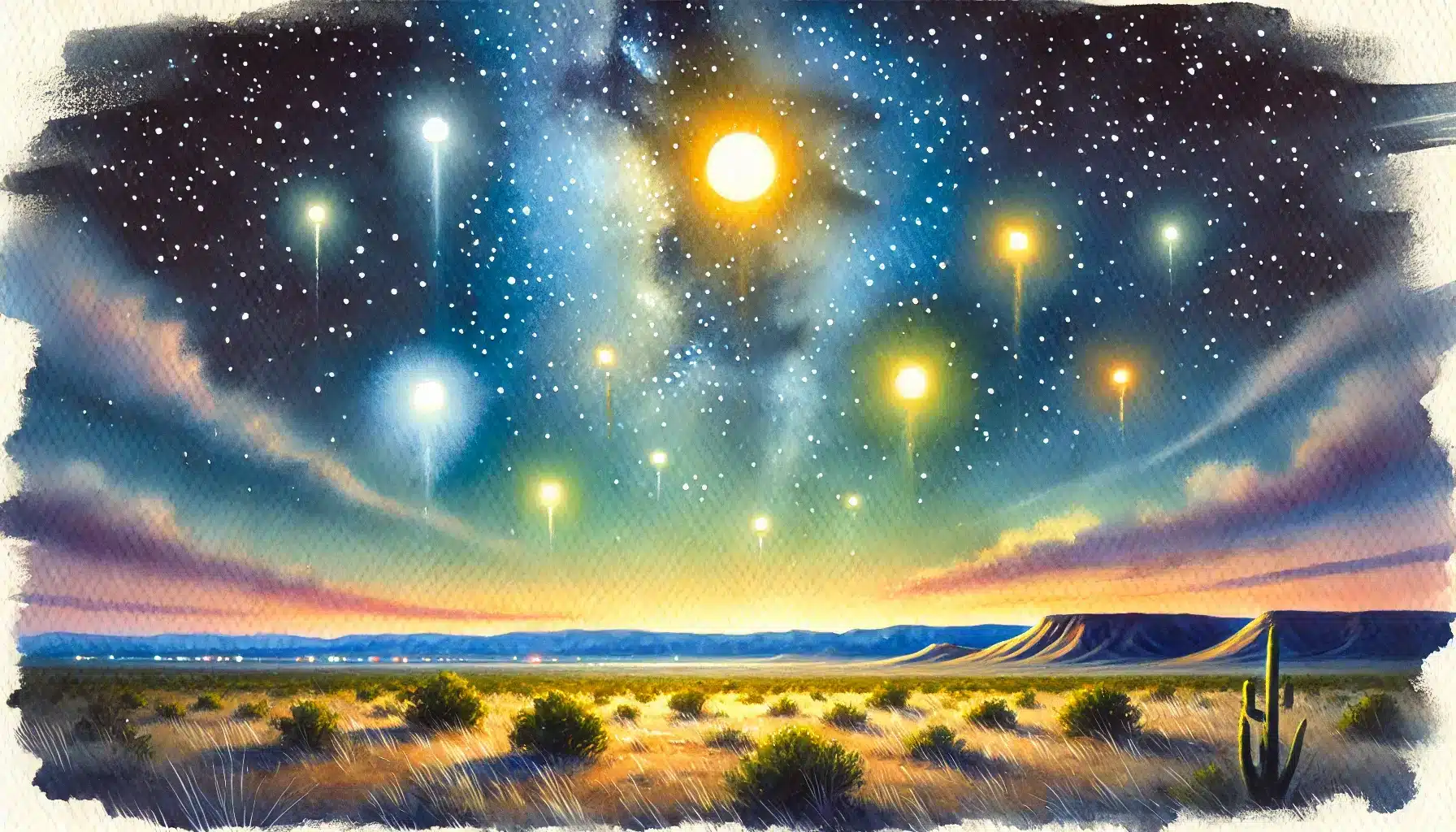 As luzes de Marfa