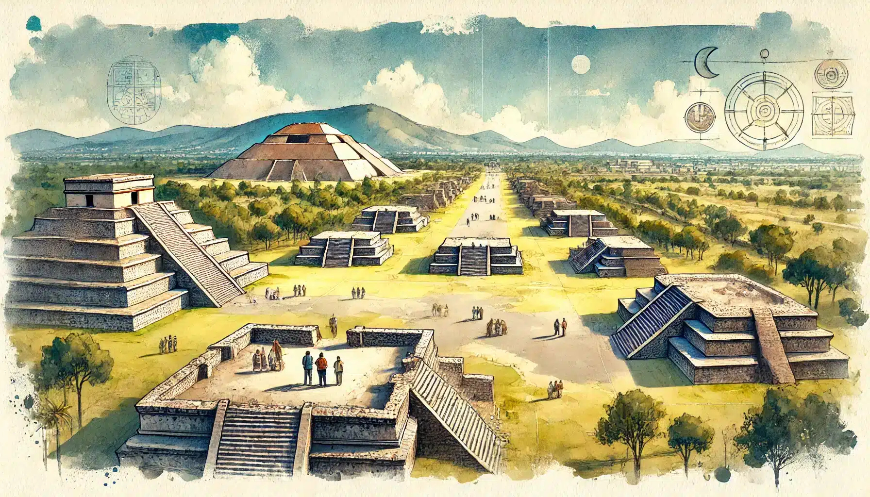 O complexo de Teotihuacán