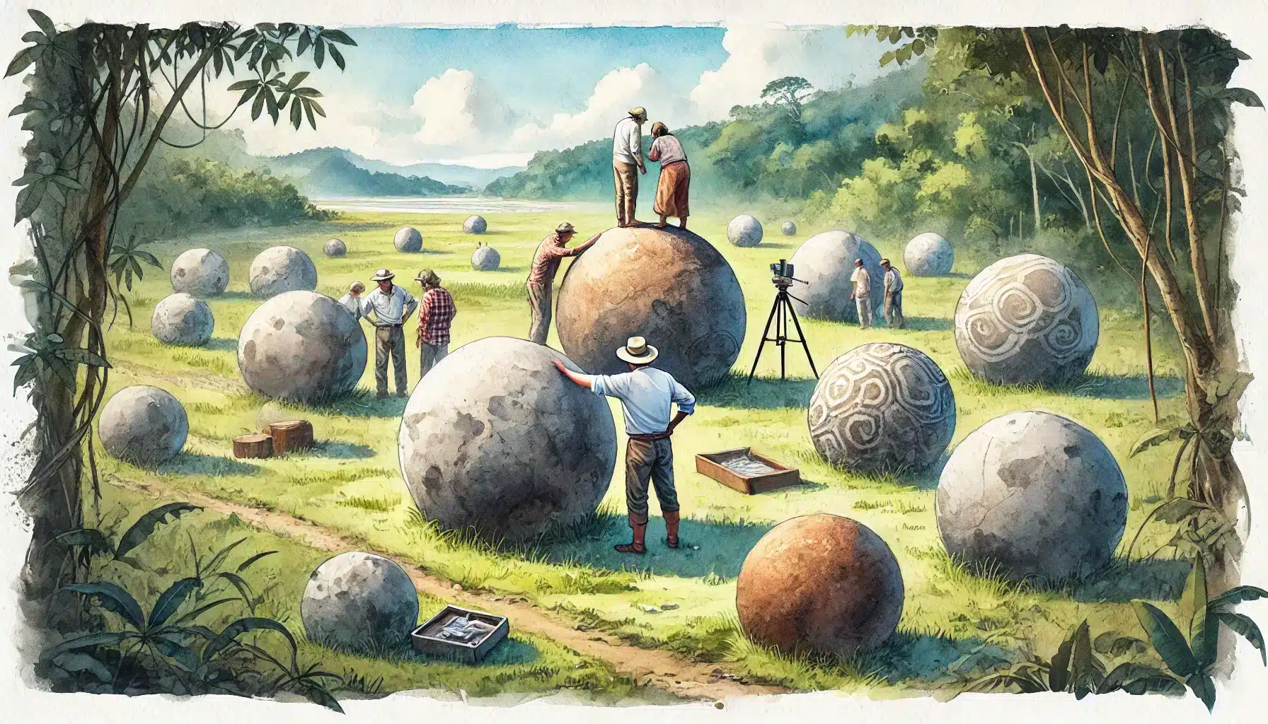 O enigma das esferas de pedra da Costa Rica