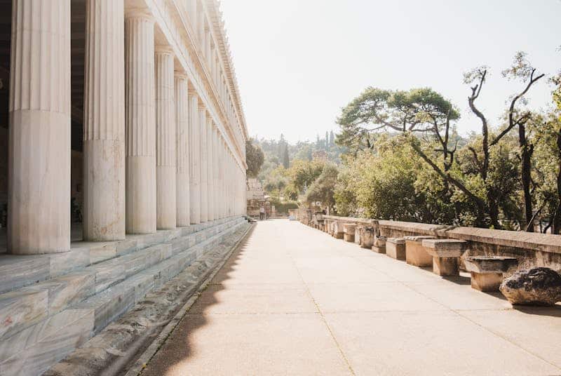 Arquitetura de Atenas- maravilhas da engenharia antiga