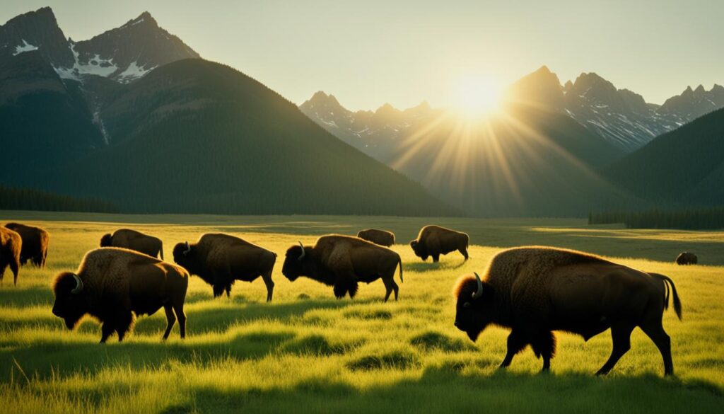 Conservação de bisões em Yellowstone
