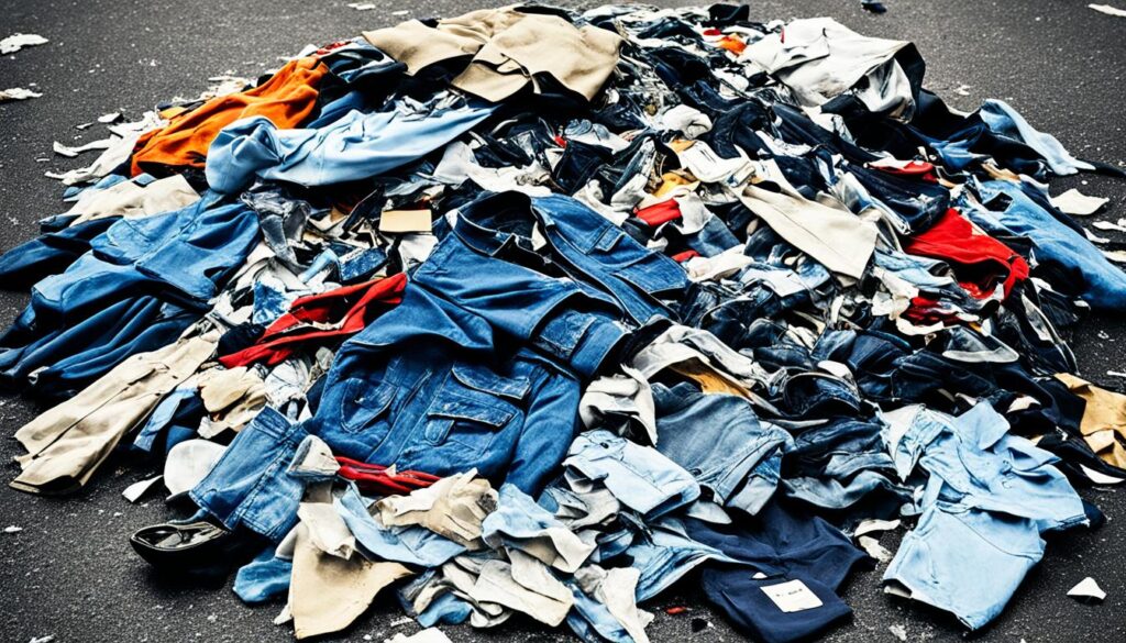 Declínio na vida útil dos produtos de moda