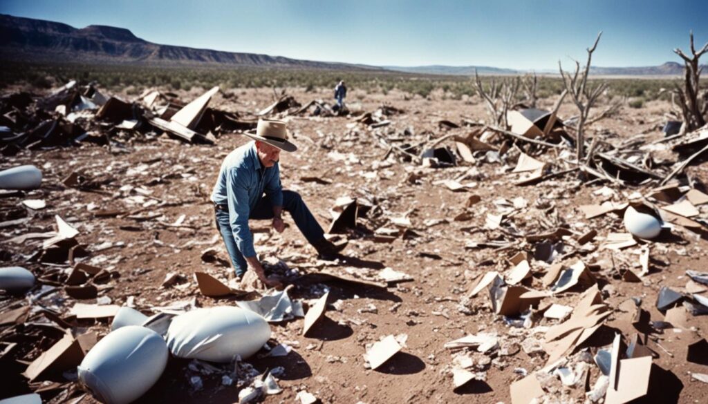 Descoberta destroços Roswell
