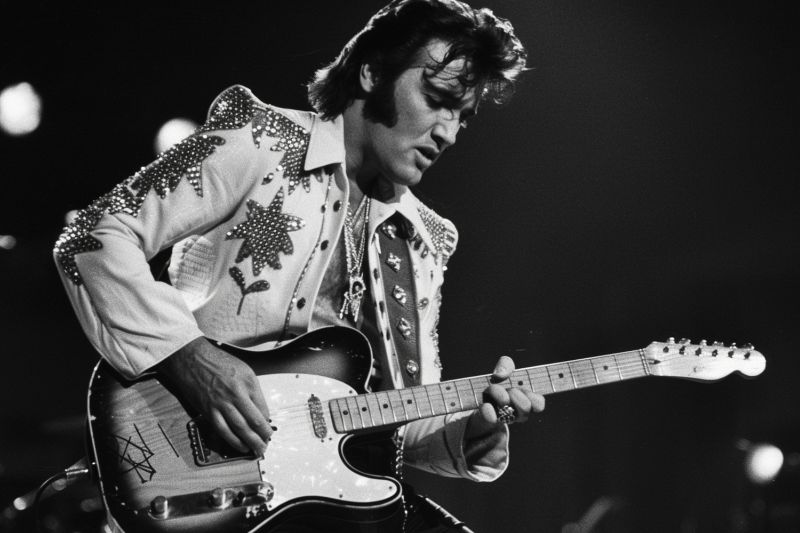 Elvis Presley forjou a própria morte