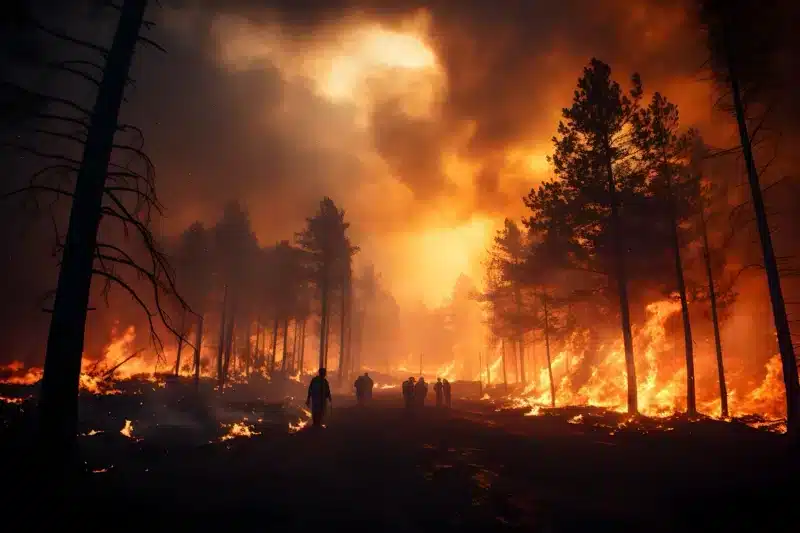 Impactos das mudanças climáticas na floresta boreal