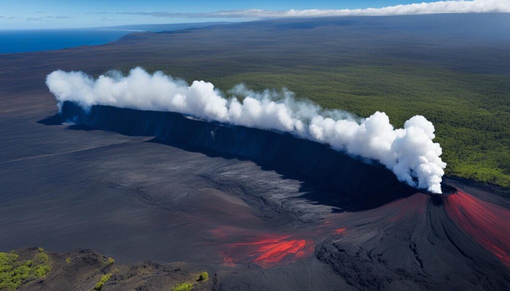 Kilauea and Mauna Loa volcanoes
