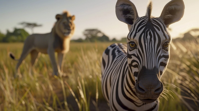 O ciclo da vida na savana