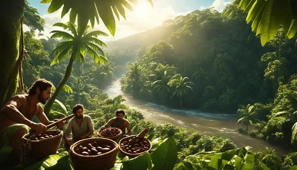 história do chocolate