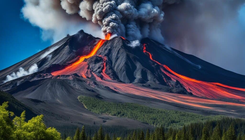maiores erupções vulcânicas