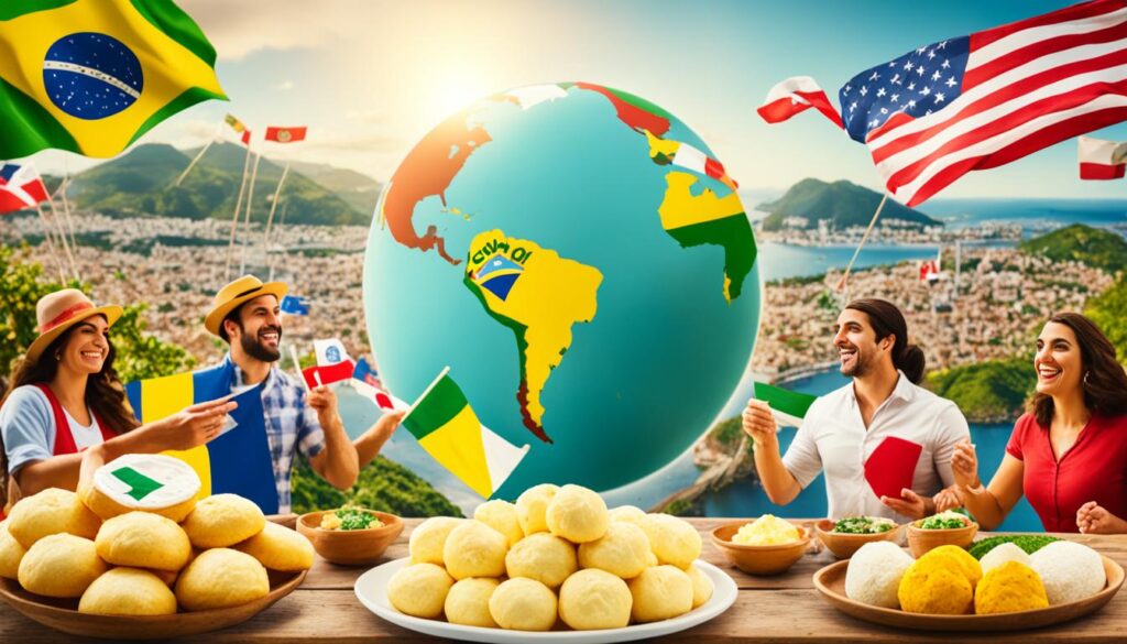 pão de queijo mineiro internacionalizado