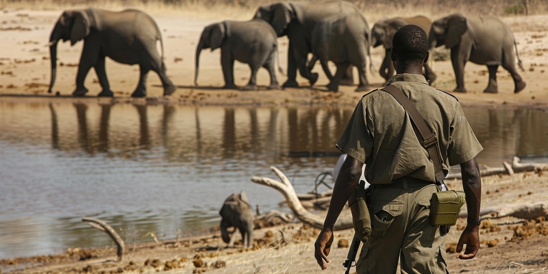 Ameaças à vida selvagem na África