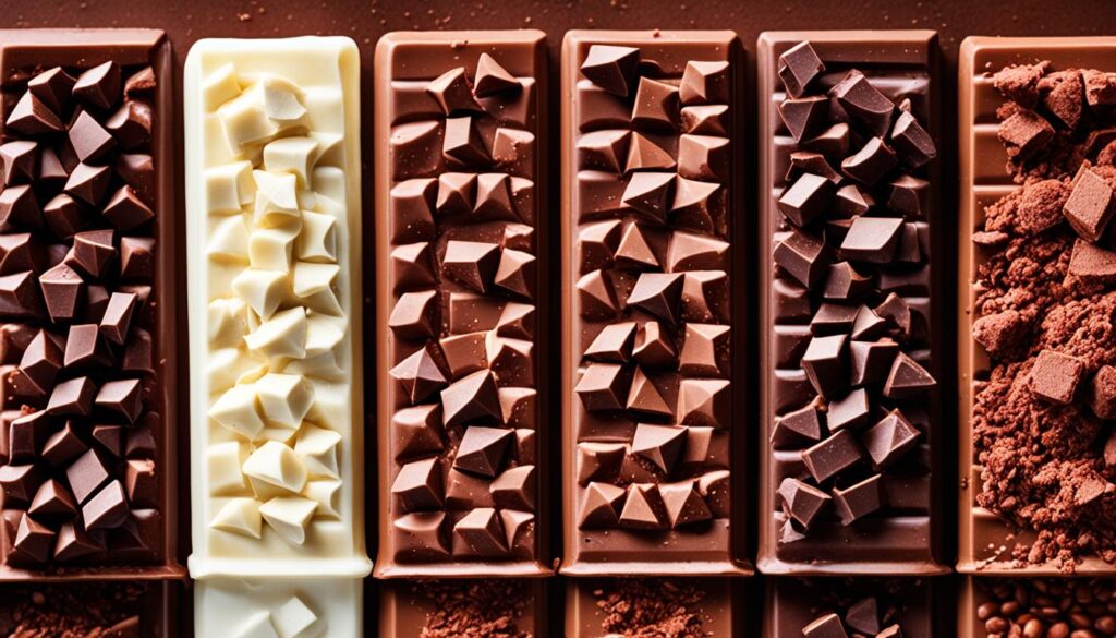 tipos de chocolate