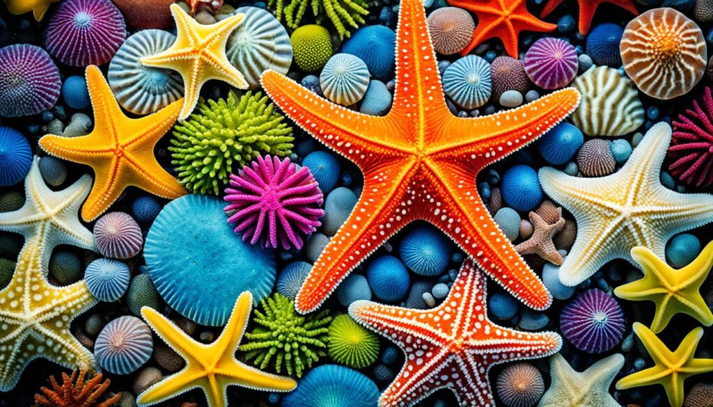 conservação das estrelas do mar