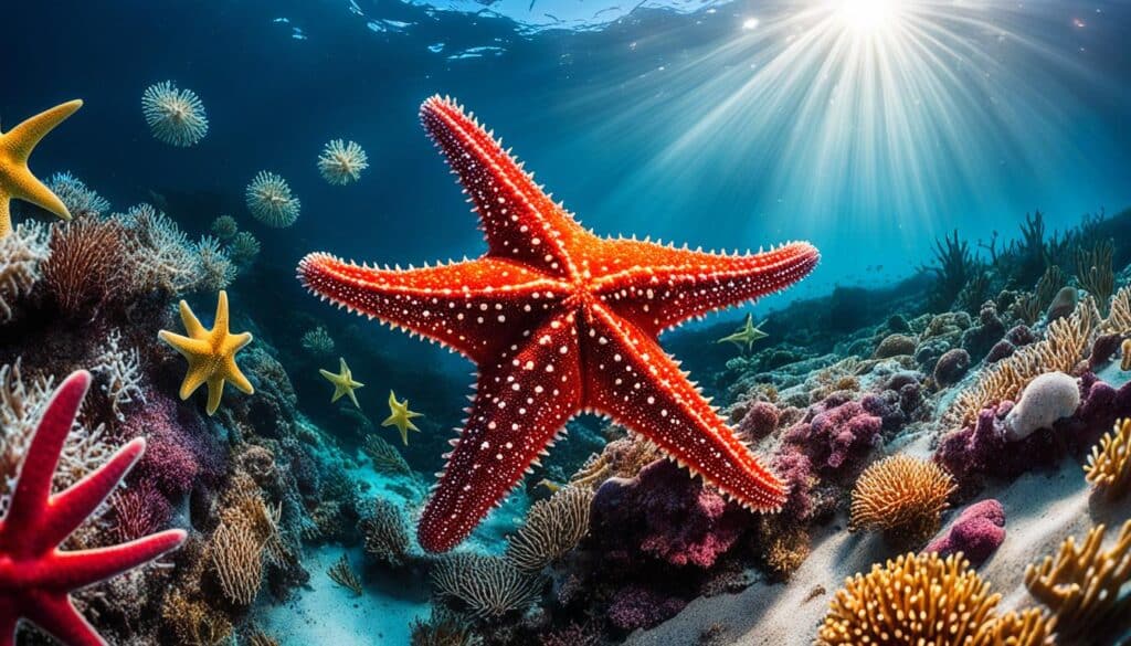 estrelas do mar colossais