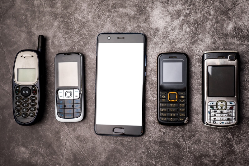 A evolução do design dos smartphones