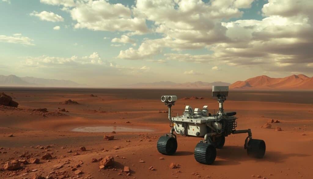 Pesquisa espacial em Marte pelo Perseverance rover