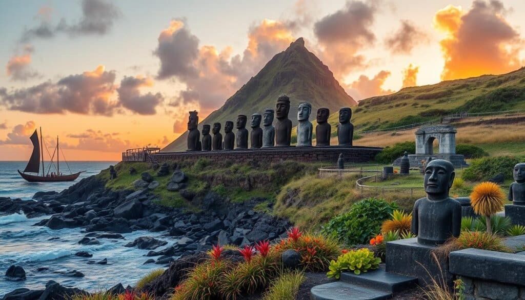 civilização extinta de Rapa Nui
