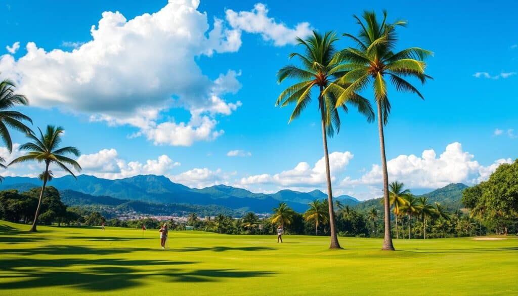 desenvolvimento do golfe