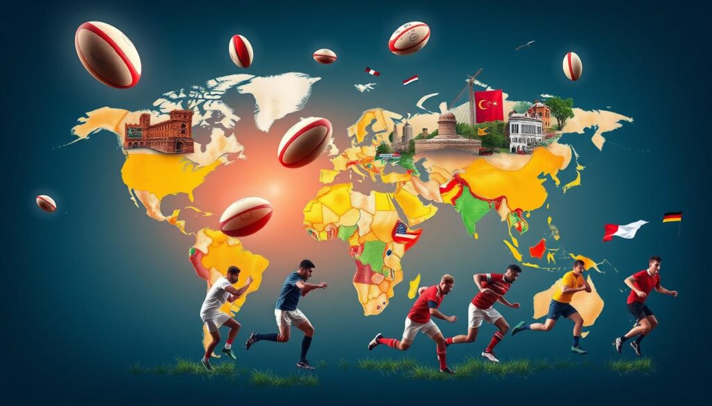 expansão global do rugby