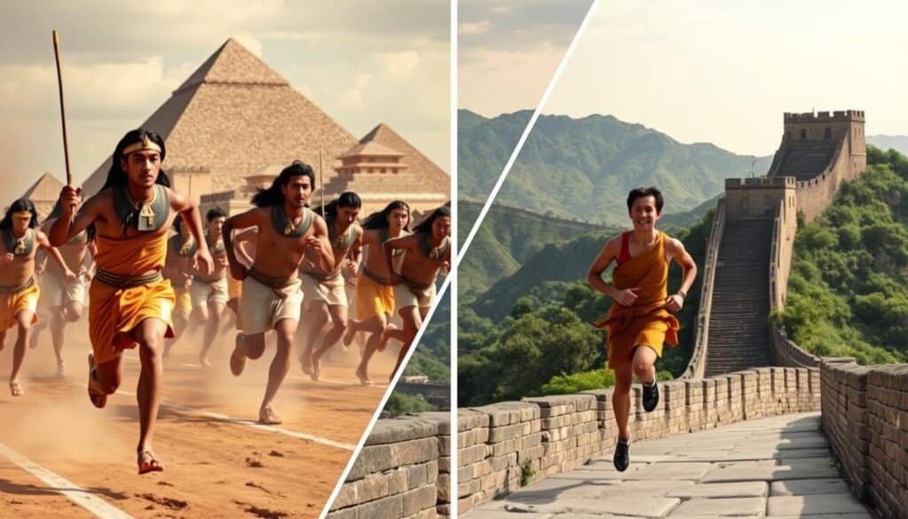 história do atletismo