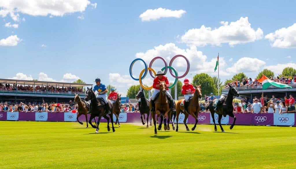 inserção do polo nos Jogos Olímpicos