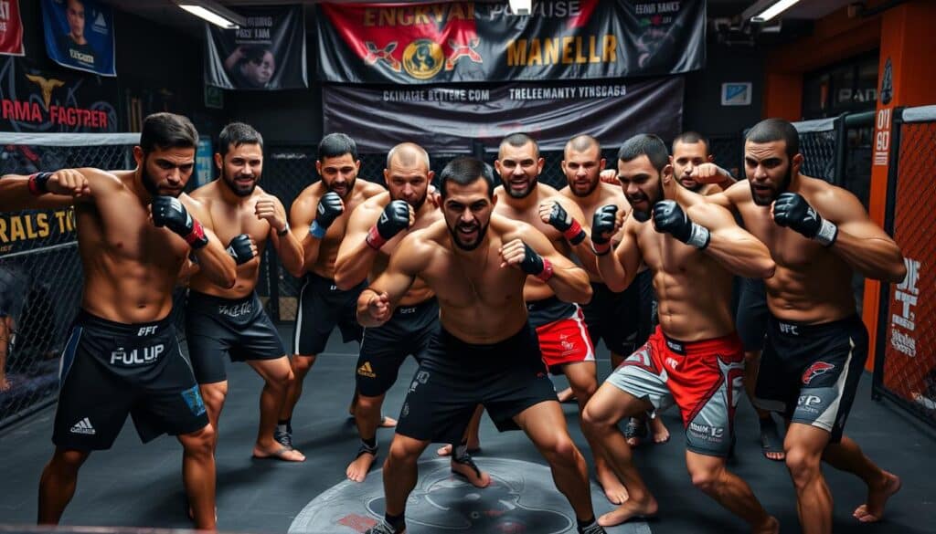 lutadores lendários de MMA