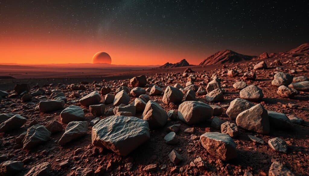 meteoritos de Marte
