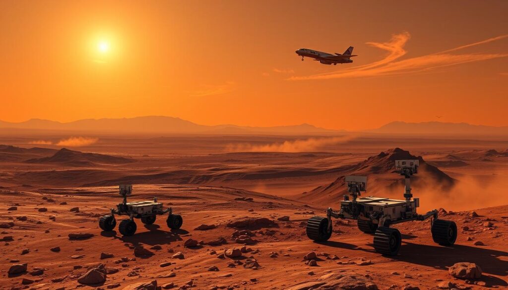 missões da Nasa na exploração de Marte