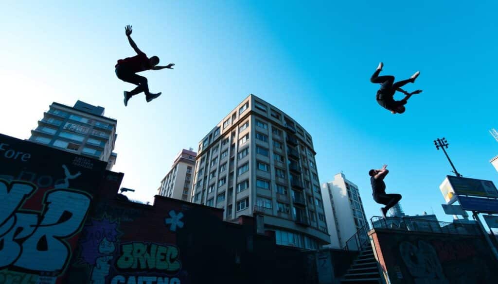 movimentos do parkour