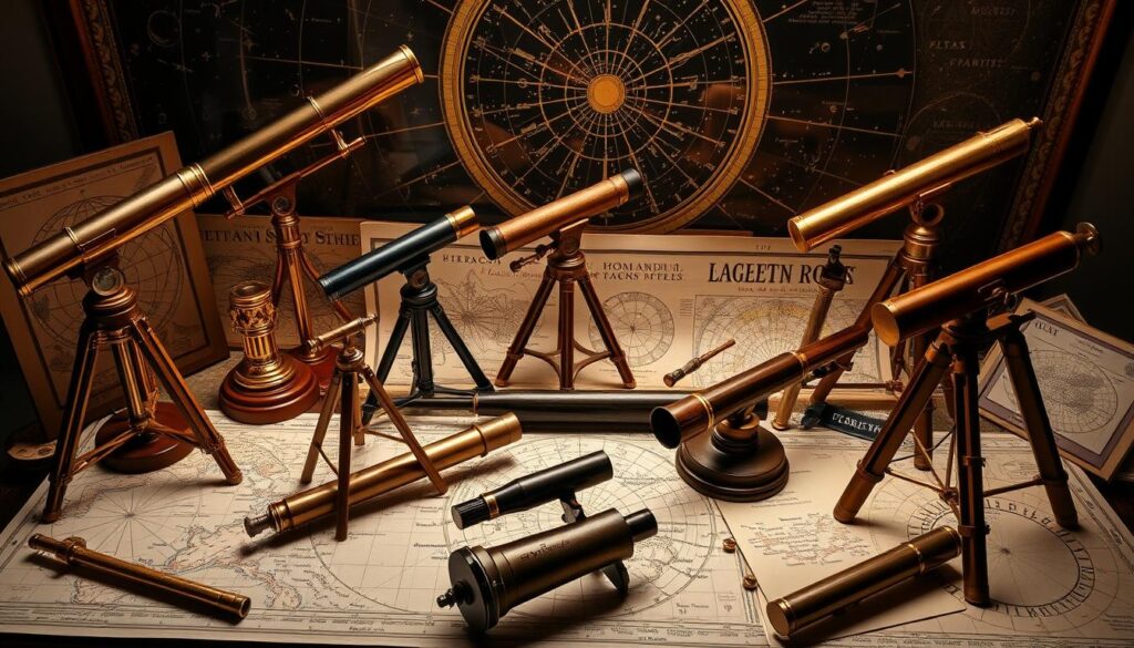 papel dos telescópios