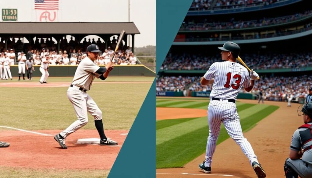 regras do baseball passado e presente