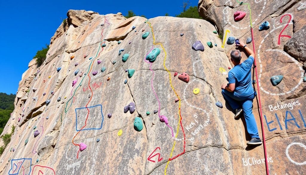 beta de escalada