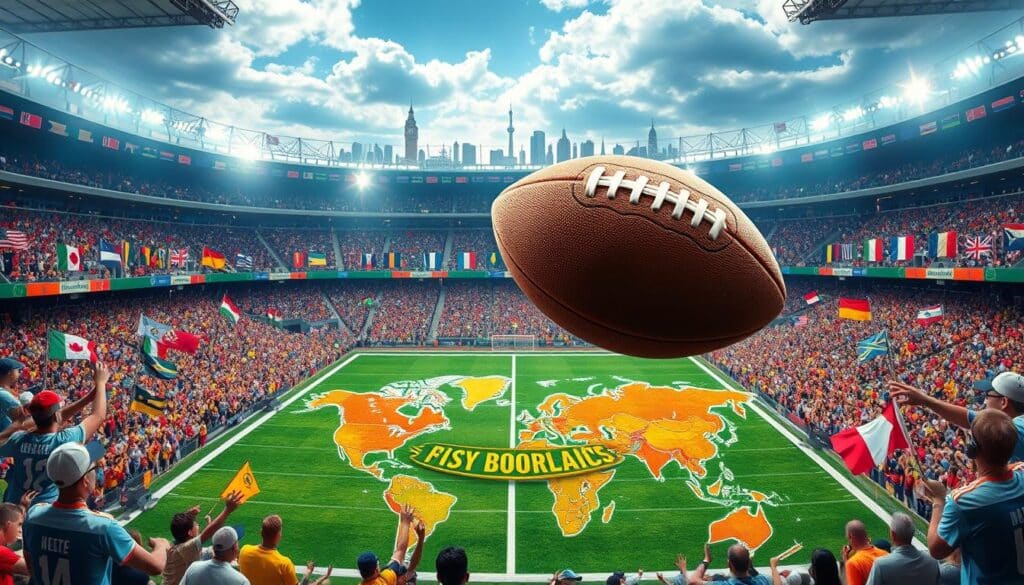 expansão internacional do futebol americano