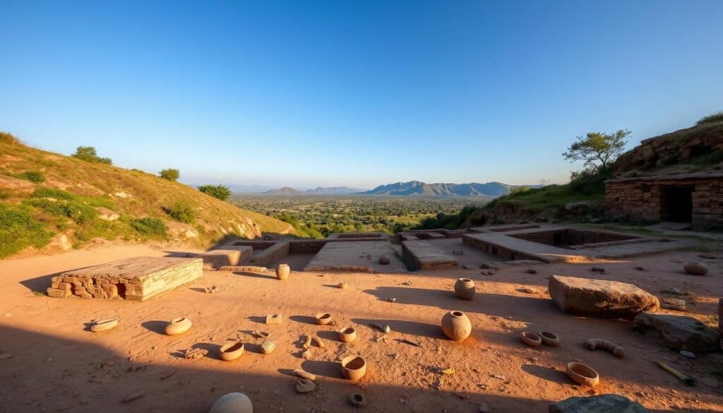 novos sítios arqueológicos