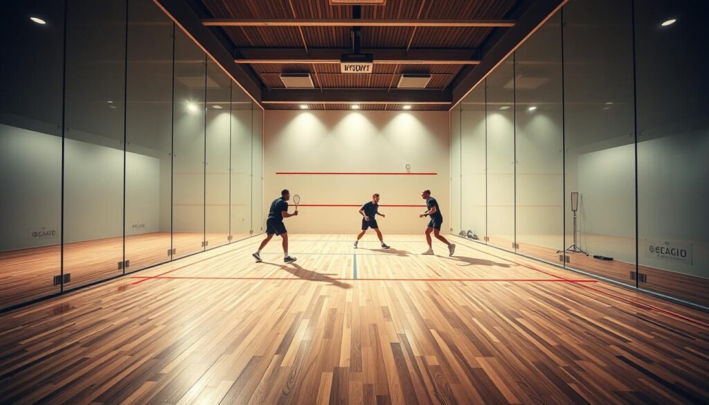 quadras de squash