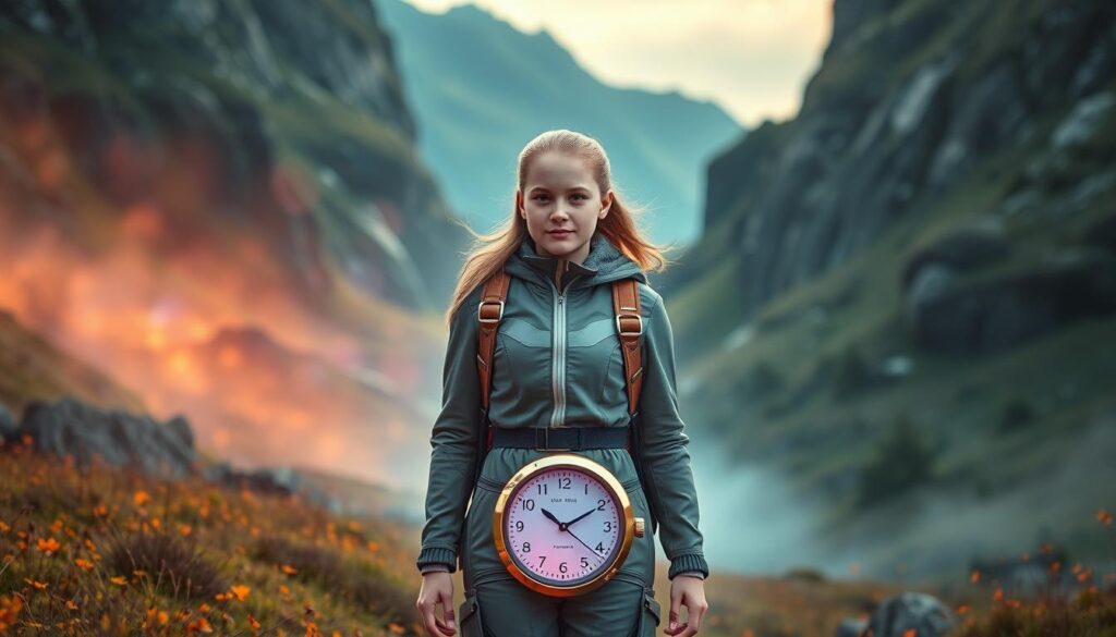Greta Thunberg viajante do tempo